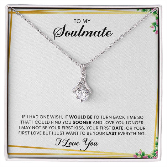 To My Soulmate | I Love You - Alluring Beauty necklace